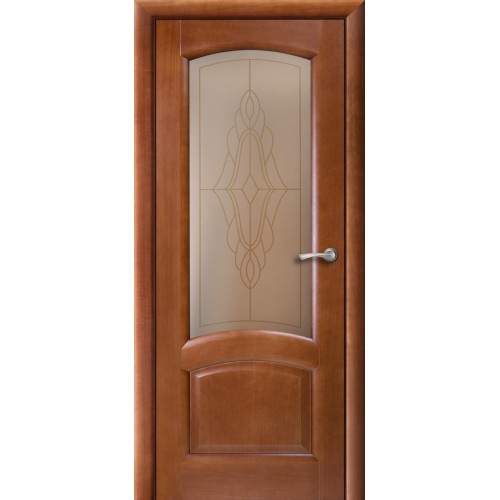 Межкомнатная дверь Viva Александрит тонированный Анегри (со стеклом)