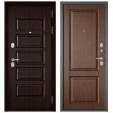 Входная дверь Бульдорс Mass 90 Ларче шоколад 9S-108, Карамель 9SD-1