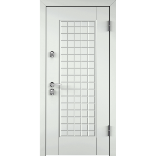Входная дверь Torex SNEGIR 20 PP RAL 9016 белый / Белый перламутр