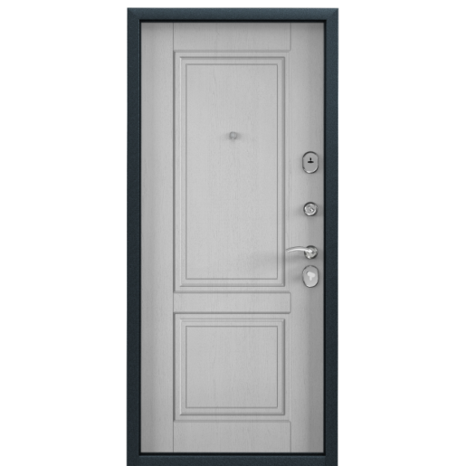 Входная дверь Torex DELTA-M 10 Темно синий букле / ПВХ Дуб белый матовый