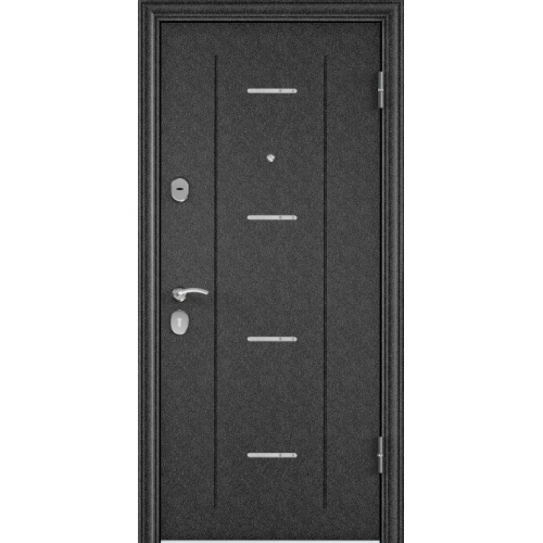Входная дверь Torex DELTA-100 Черный шелк / Белый D23