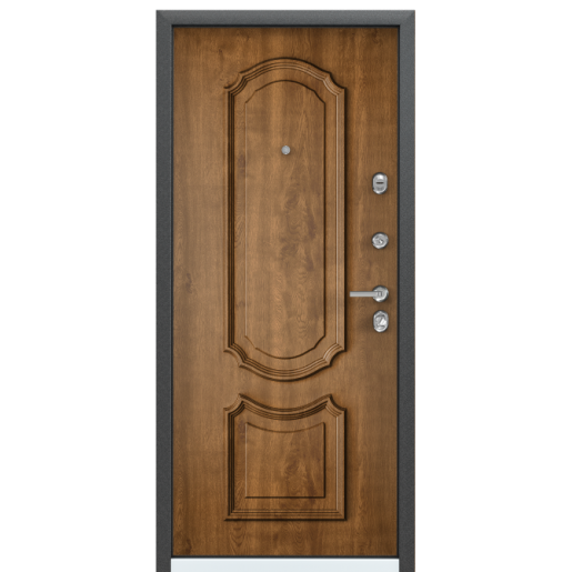 Входная дверь Torex ULTIMATUM MP Черный шелк / Дуб медовый 3D-3U