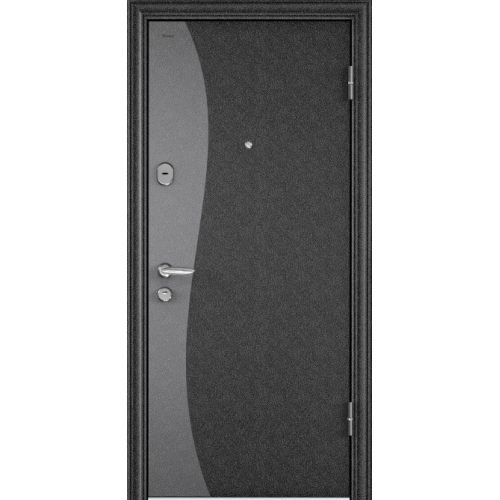 Входная дверь Torex SUPER OMEGA 08 color Черный шелк / Слоновая кость