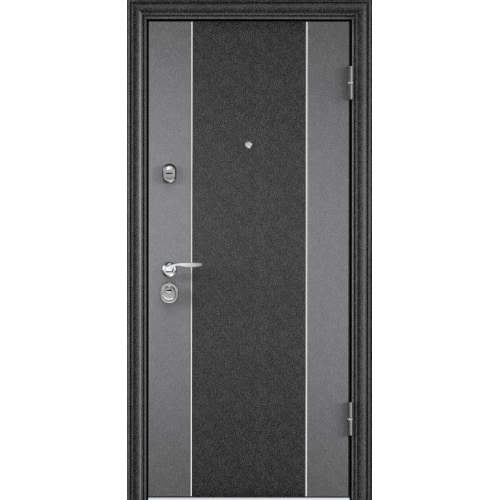 Входная дверь Torex SUPER OMEGA 10 MAX Черный шелк / Темный-пепел RS-9