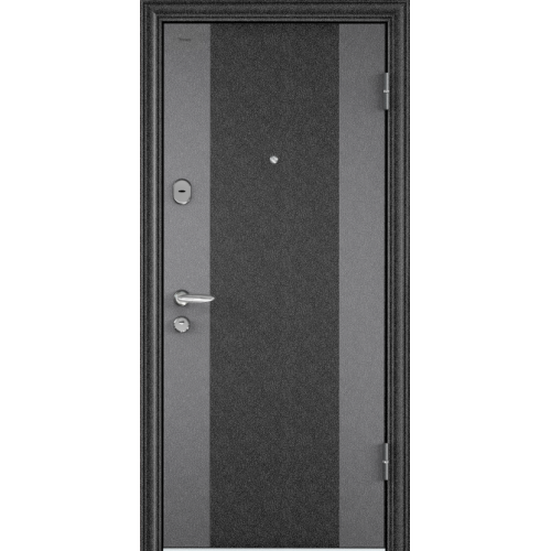 Входная дверь Torex SUPER OMEGA 08 color Черный шелк / Венге светлое