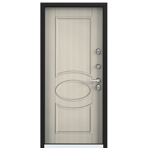 Входная дверь Torex SNEGIR 55 MP RAL 8019 / Белый перламутр S55-NC-3