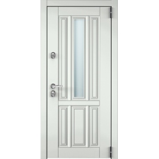 Входная дверь Torex SNEGIR COTTAGE 01 RAL 9016 белый / RAL 9016 белый