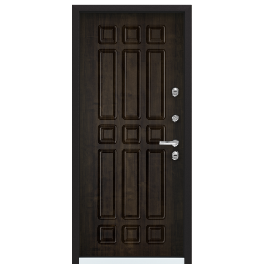 Входная дверь Torex SNEGIR 60 PP RAL 8017 коричневый / Дуб мореный
