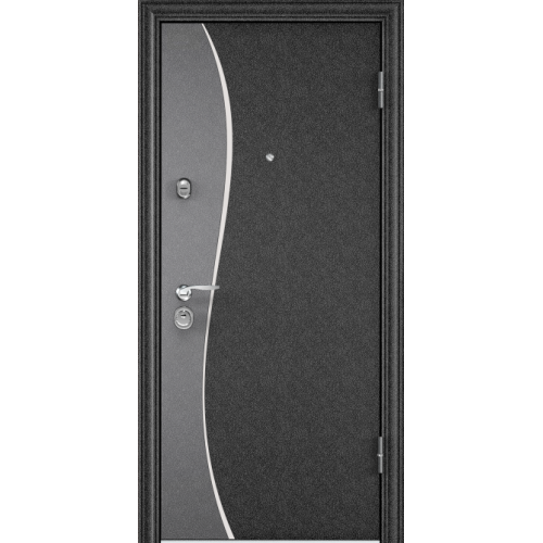 Входная дверь Torex SUPER OMEGA 10 MAX Черный шелк / Белый