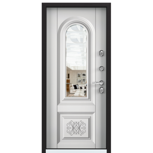 Входная дверь Torex SNEGIR 45 PP RAL 3005 OS45-03 / Белый