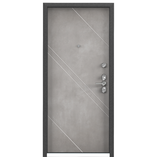 Входная дверь Torex ULTIMATUM NEXT ПВХ Бетон серый / ПВХ Бетон серый UM-4