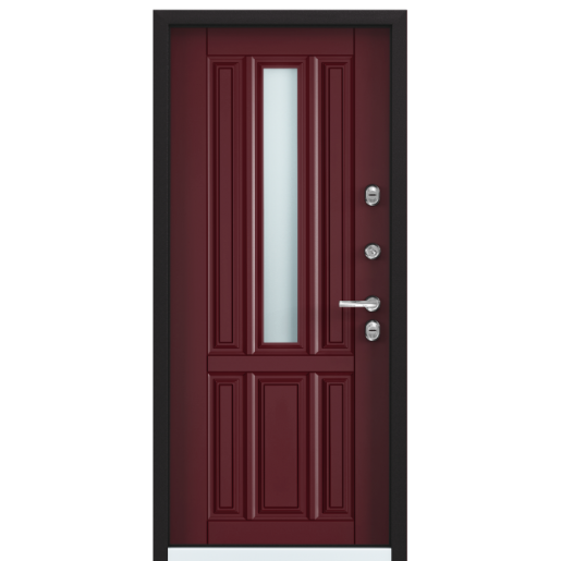 Входная дверь Torex SNEGIR COTTAGE 01 RAL 3005 / RAL 3005