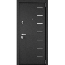 Входная дверь Torex SUPER OMEGA 100 Черный муар металлик / Белый перламутр