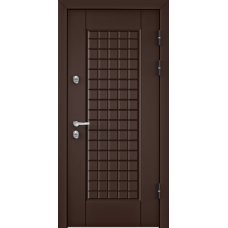 Входная дверь Torex SNEGIR 45 PP RAL 8017 коричневый / Венге Конго