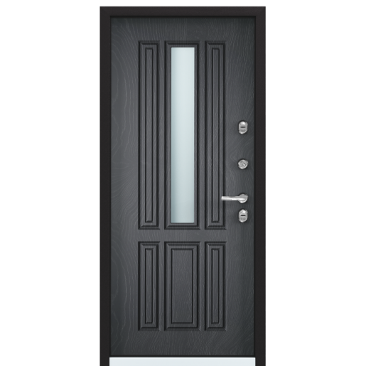 Входная дверь Torex SNEGIR COTTAGE 01 ФМ Ирландский серый / ФМ Ирландский серый