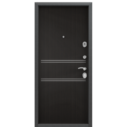Входная дверь Torex DELTA-M 10 ПВХ Каштан темный / Венге