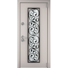 Входная дверь Torex SNEGIR 55C-03 Кремовый муар / Белый