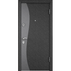 Входная дверь Torex DELTA-M 12 Черный шелк / Дуб пепельный DML-04