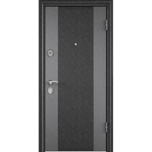 Входная дверь Torex DELTA-M 12 Черный шелк / Дуб пепельный DML-01