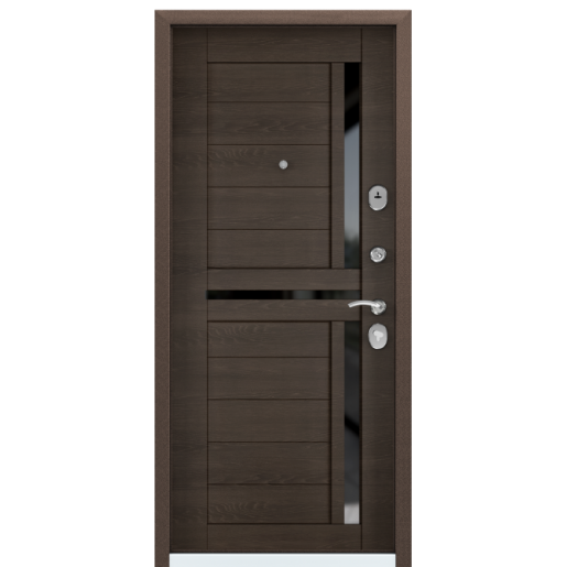 Входная дверь Torex DELTA-112 Медный антик / CT Wood Dark Brown