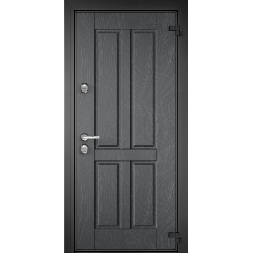 Входная дверь Torex DOMANI 100 ФМ Ирландский серый / ФМ Черное дерево SW-C4