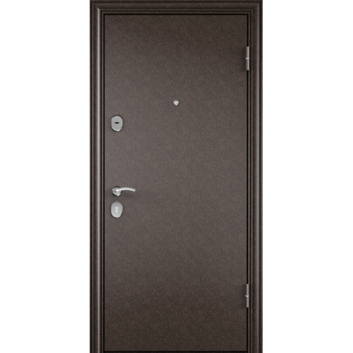 Входная дверь Torex DELTA-112 Медный антик / ПВХ Каштан темный