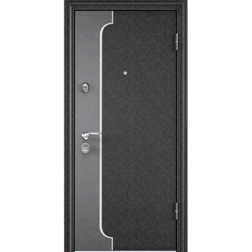 Входная дверь Torex SUPER OMEGA 10 MAX Черный шелк / Слоновая кость RS-13