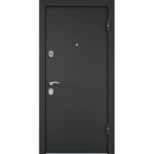 Входная дверь Torex Х5 Темно-серый букле графит / ПВХ Дорс светлый горизонт