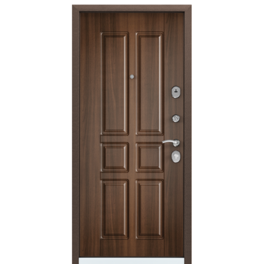 Входная дверь Torex DELTA-100 Медный антик / Орех лесной