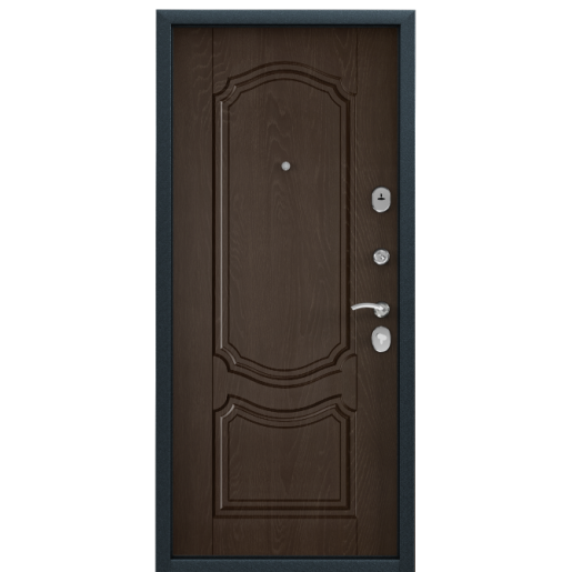 Входная дверь Torex DELTA-M 10 Темно синий букле / ПВХ Дуб коньяк D10-Dv4