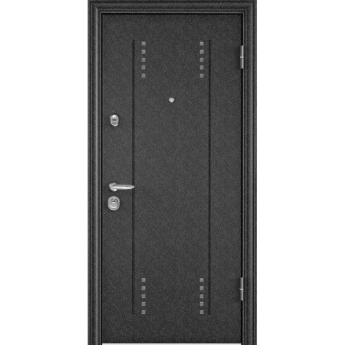 Входная дверь Torex SUPER OMEGA 10 Черный шелк RP3 / Белый перламутр RS-2