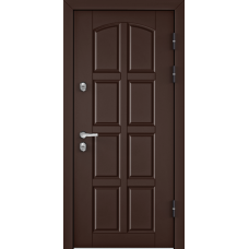 Входная дверь Torex SNEGIR 45 PP RAL 8017 коричневый / Орех грецкий S45-04