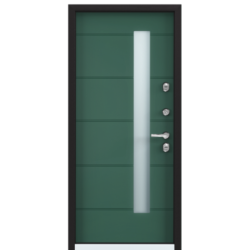 Входная дверь Torex SNEGIR COTTAGE 03 ЛКП Зеленый изумруд / ЛКП Зеленый изумруд