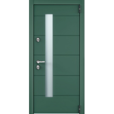 Входная дверь Torex SNEGIR COTTAGE 03 ЛКП Зеленый изумруд / ЛКП Зеленый изумруд