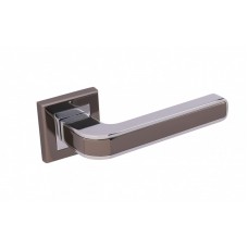Ручка на розетке Adden Bau Pieza Q360 Black nickel chrome