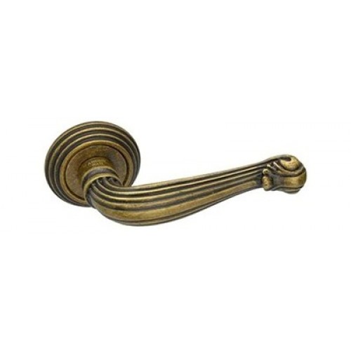 Ручка на розетке Adden Bau Fontana старинная бронза