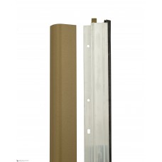 Автоматический порог накладной Venezia 1450/900-700 мм, регулировка 1 уровень, коричневый