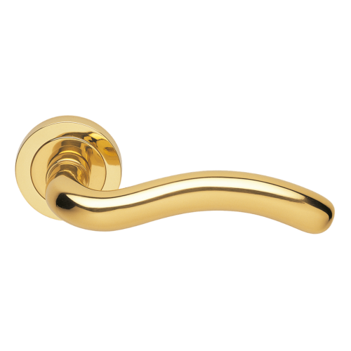 Дверные ручки Morelli Luxury SNAKE OTL Цвет - Золото