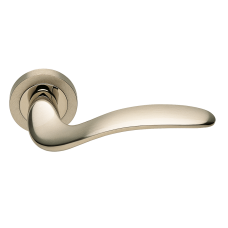 Дверные ручки Morelli Luxury COBRA NIS/NIK Цвет - Матовый никель/никель