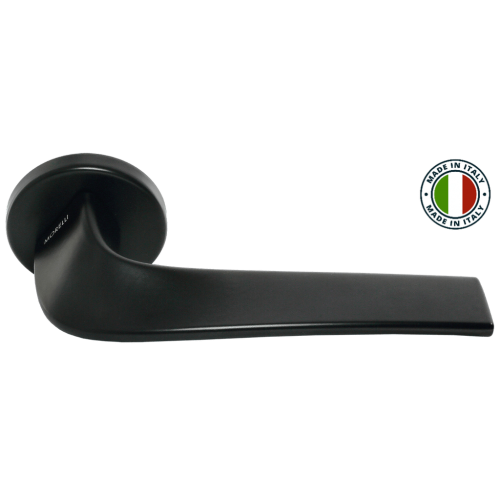 Дверные ручки Morelli Luxury COMETA NERO Цвет - Черный