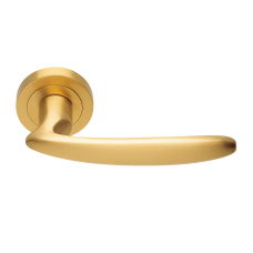 Дверные ручки Morelli Luxury FLAMINGO OSA Цвет - Матовое золото