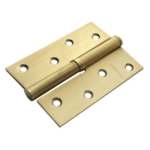 Петля MORELLI стальная разъёмная MSD 100X70X2.5 SG L Цвет - Матовое золото