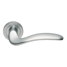 Дверные ручки Morelli Luxury COBRA CSA Цвет - Матовый хром