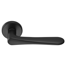 Дверные ручки Morelli Luxury AULA R5 NERO Цвет - Черный