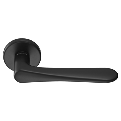 Дверные ручки Morelli Luxury AULA R5 NERO Цвет - Черный