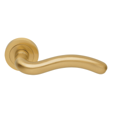 Дверные ручки Morelli Luxury SNAKE OSA Цвет - Матовое золото