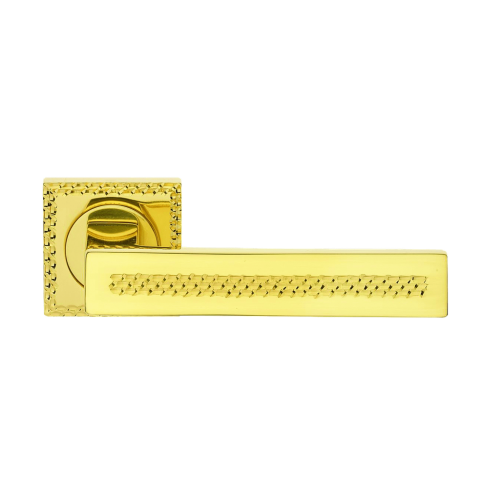 Дверные ручки Morelli Luxury MIRROR HM OTL/7 Цвет - Золото