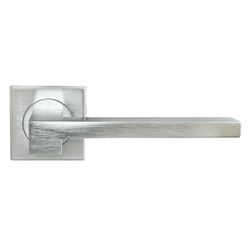 Дверные ручки Morelli Luxury NC-2-S CSA (STONE/КАМЕНЬ) Цвет - Матовый хром