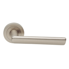 Дверные ручки Morelli Luxury STELLA NIS Цвет - Матовый никель