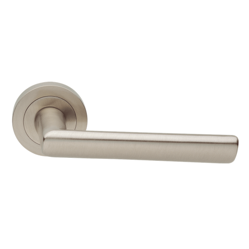 Дверные ручки Morelli Luxury STELLA NIS Цвет - Матовый никель